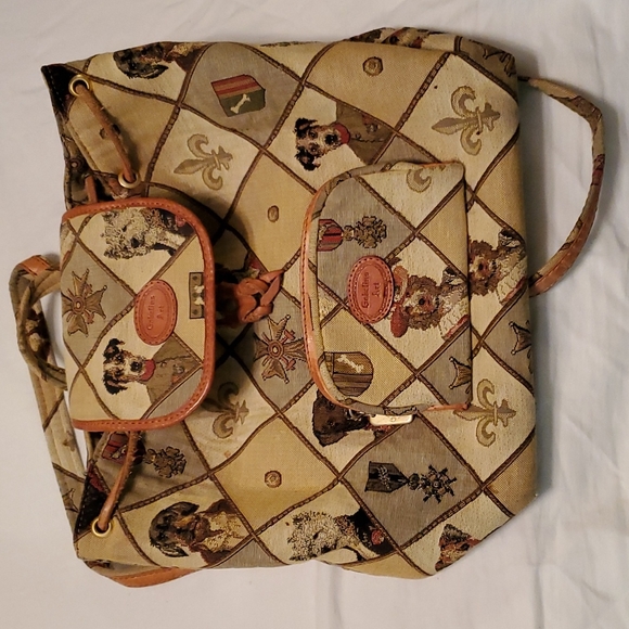 Handbags - Gobelins Art backpack purse.